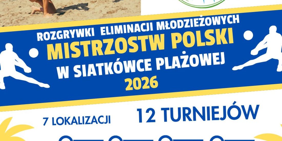 Wojewódzkie eliminacje MMP w siatkówce plażowej 2026